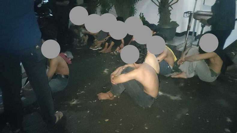 15 Remaja Gangster Ditangkap Polisi di Parung, Sempat Kejar-kejaran
