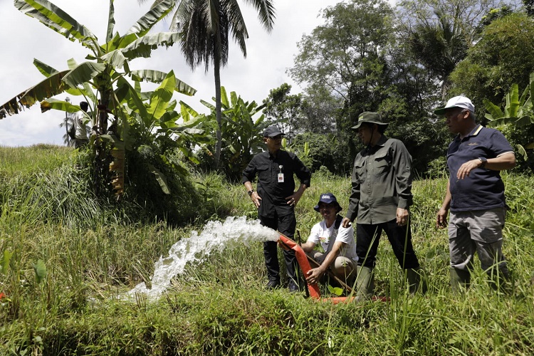 Percepatan Tanam, Kementan Intervensi Pompa Sawah Bera di Sumedang dan Subang