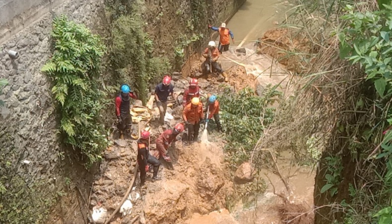 Korban Tertimbun Longsor Tebing di Bogor Ditemukan, Total 2 Orang Tewas