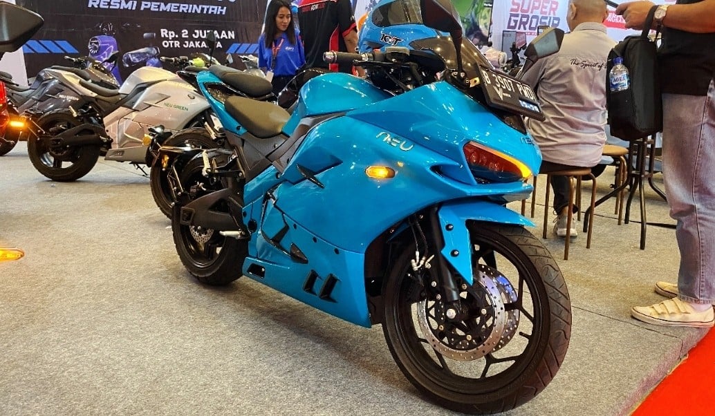 Motor Listrik yang Pernah Dipakai Gibran Mejeng di IIMS 2024, Akan Dilelang?