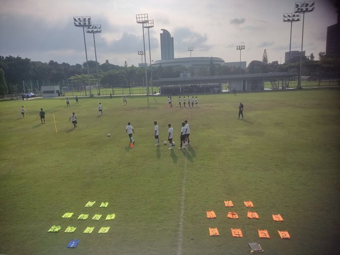 Begini Suasana Latihan Perdana Timnas Indonesia U-16, Garuda Muda Digembleng Latihan Fisik