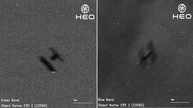 Dramatis, Ini Foto Detik-Detik Satelit ERS-2 Menuju Bumi 