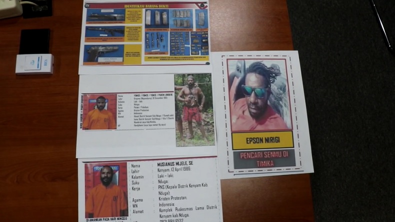 Terungkap Jaringan Anggota KKB Epson Nirigi, Pernah Dihubungi Kepala Distrik Kenyam 