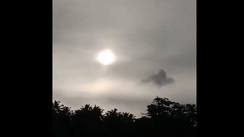 Viral Matahari Kembar Terlihat di Langit Sumatera Barat Curi Perhatian Warganet