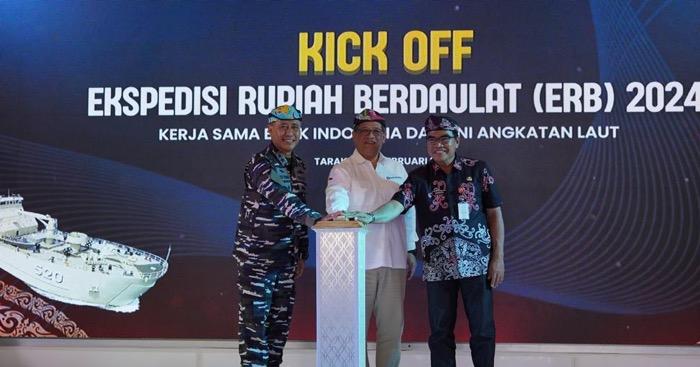 BI Keliling Kalimantan Naik Kapal Perang, Mau Apa?