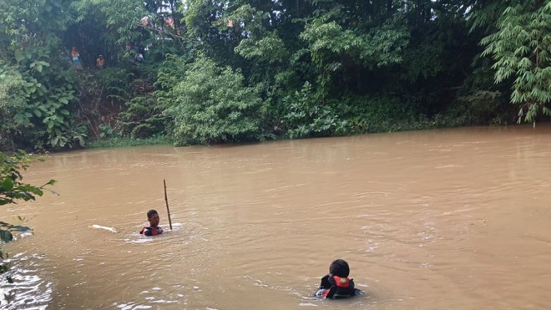2 Bocah Hanyut Tenggelam di Sungai Sragi Pekalongan, 1 Ditemukan Tewas