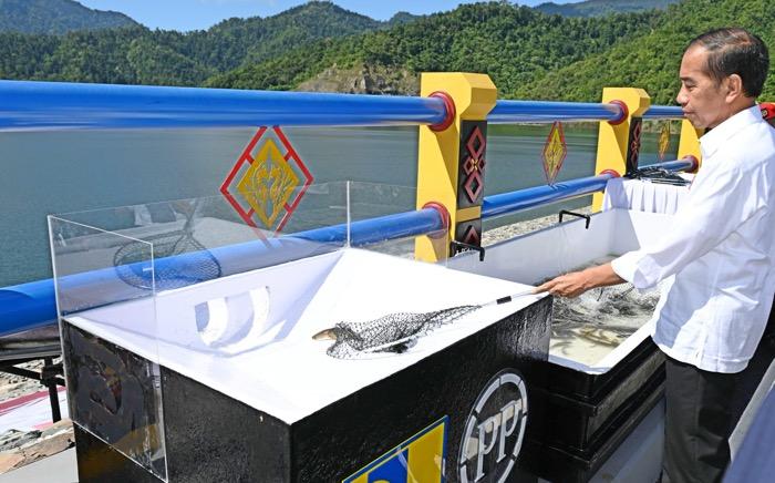 Telan Dana Rp2,02 Triliun, Jokowi Resmikan Bendungan Lolak di Bolaang Mongondow   