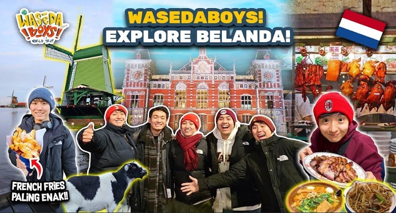 Menggali Pesona Belanda lewat Kuliner dan Budaya, Waseda Boys Temukan Kentang Terenak?