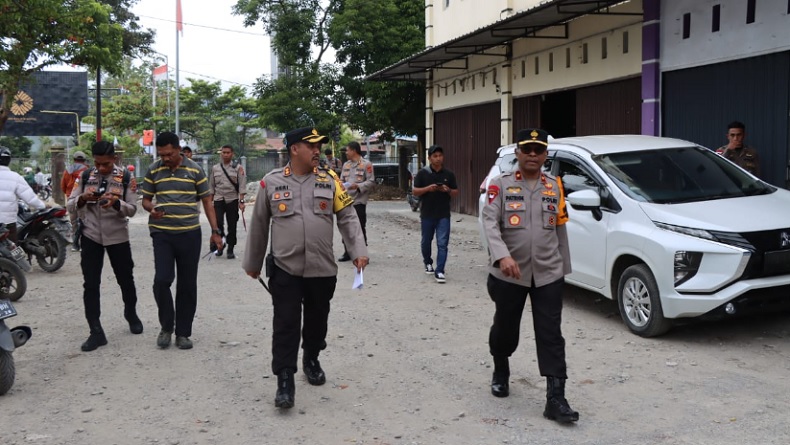 Wakapolda Papua Cek Persiapan Pemungutan Suara Ulang di Distrik Wamena dan Hubikiak