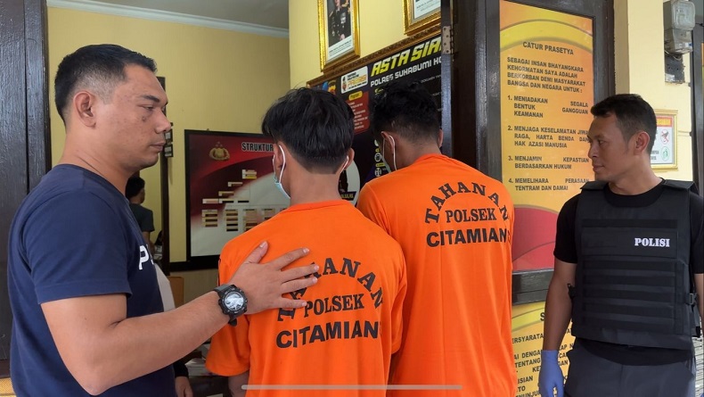 Jambret Apes di Sukabumi, Jatuh dari Motor usai Tarik Tas Korban lalu Dikejar Warga