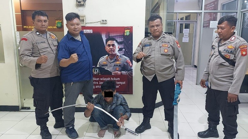 Remaja Terciduk Petugas Saat Hendak Tawuran, Bawa Celurit di Tas