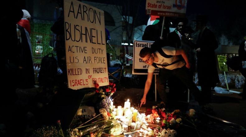 Tentara AS Bakar Diri Bela Palestina, Hamas: Aaron Bushnell Pembela Kemanusiaan