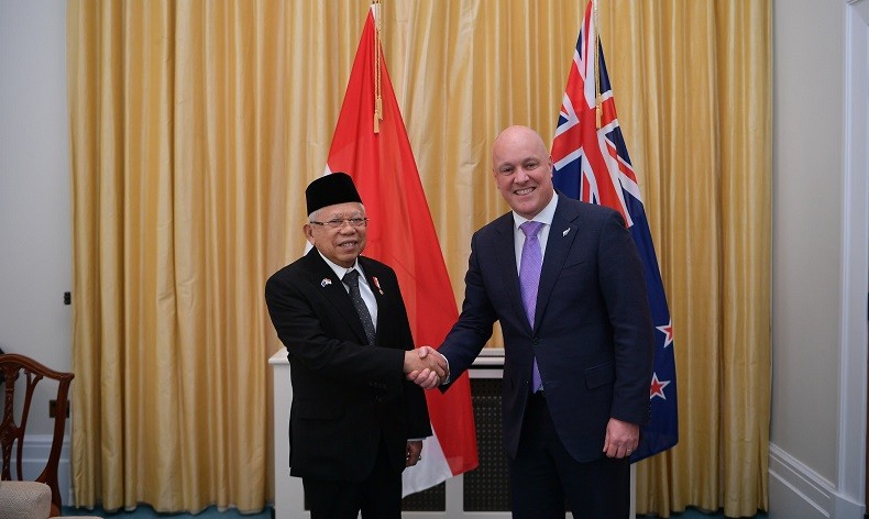 Wapres Bertemu PM Selandia Baru, Jamin Keselamatan Pilot Susi Air