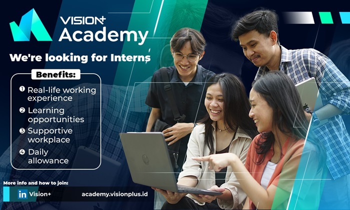 Vision+ Academy Batch 2 Resmi Dibuka, Yuk Upgrade Skill dan Raih Karier Impianmu!