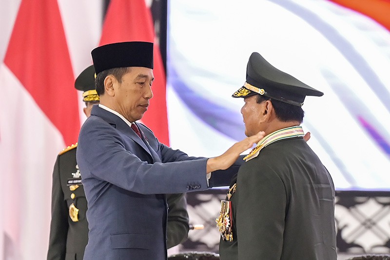 Penyematan Jenderal Kehormatan ke Prabowo Dikritik SETARA Institute, Jokowi Dinilai Lecehkan Korban HAM