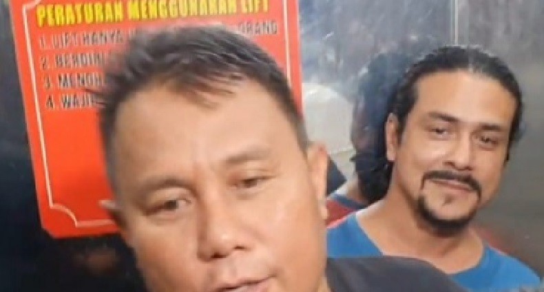 Penampakan Gathan Saleh Hilabi Ditahan di Polres Jaktim 