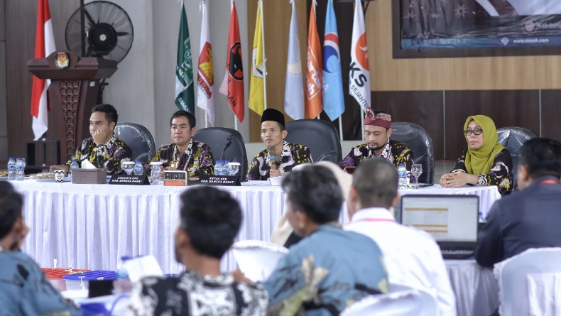 Pemilu 2024, KPU Bangka Barat Mulai Pleno Rekapitulasi Tingkat Kabupaten 