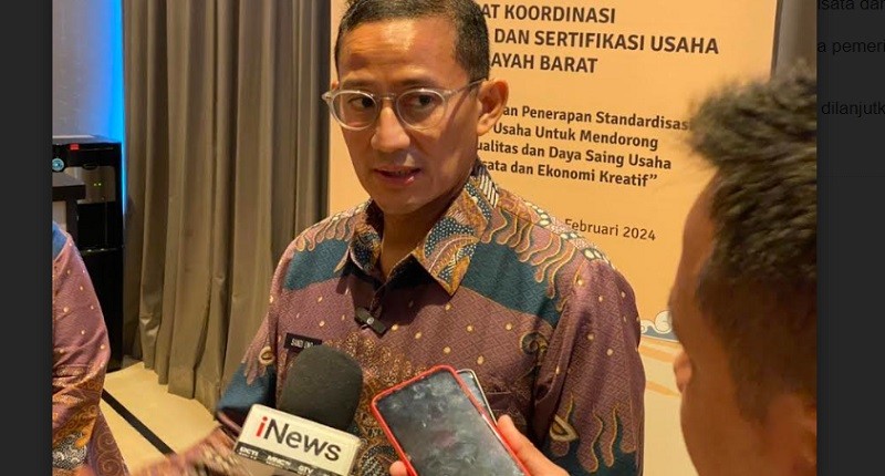 Hotel Berbintang Harus Punya Standarisasi dengan Kategori Risiko Tinggi, Sandiaga Uno: Wajib Hukumnya!