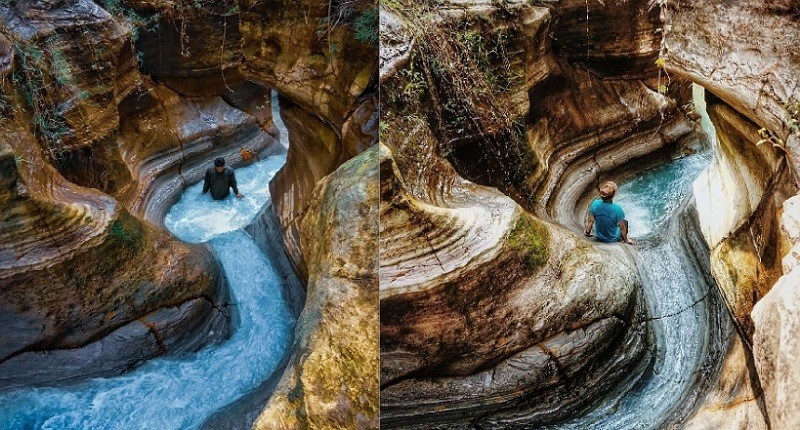 Kampung Unik di Bogor, Satu-satunya Punya Curug Cantik Dikelilingi Batuan Love