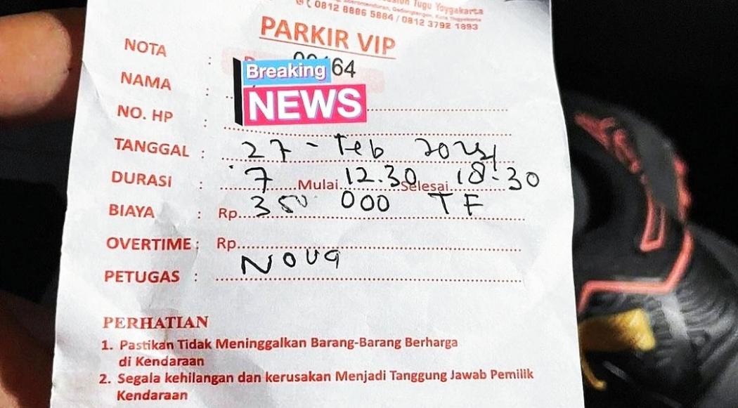 Viral Tarif Parkir Mobil di Stasiun Yogyakarta 7 Jam Rp350 Ribu, Netizen: Melongo