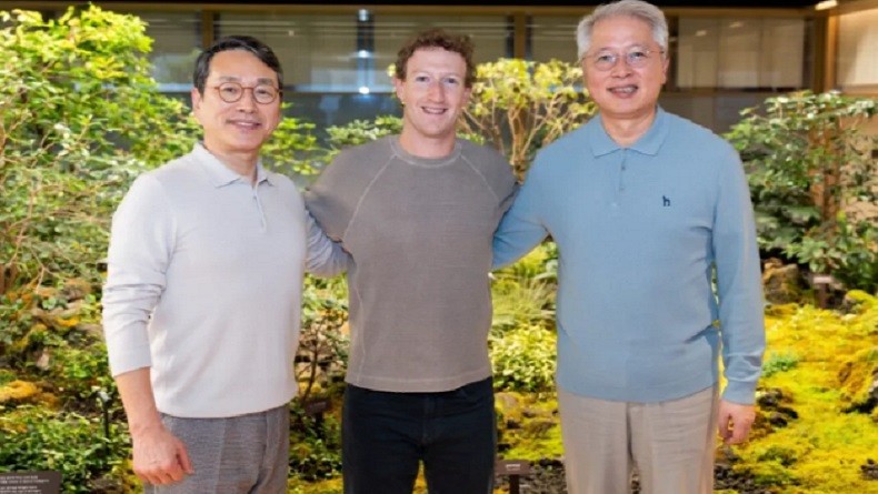 Mark Zuckerberg Kunjungi Seoul, Bos LG Jajal Headset Quest 3 dan Bicara soal Bisnis 