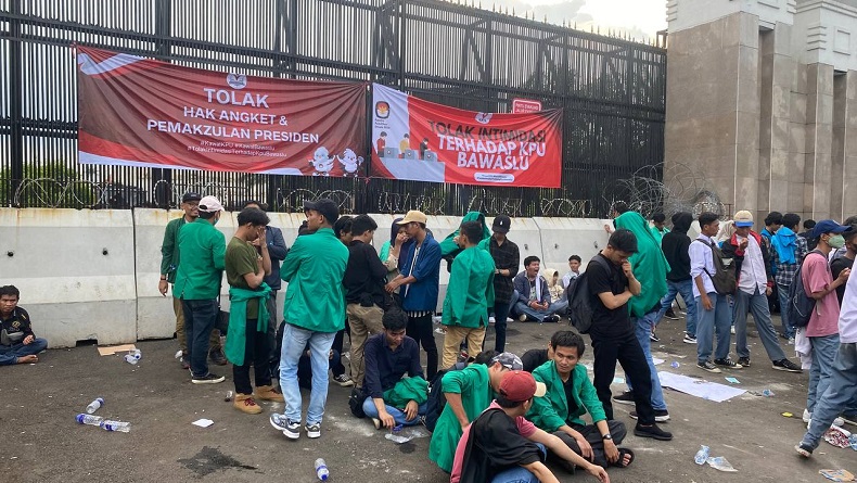 Ikut Demo Tandingan Tolak Hak Angket Pemilu, Peserta Ngaku Cuma Ikut-ikutan