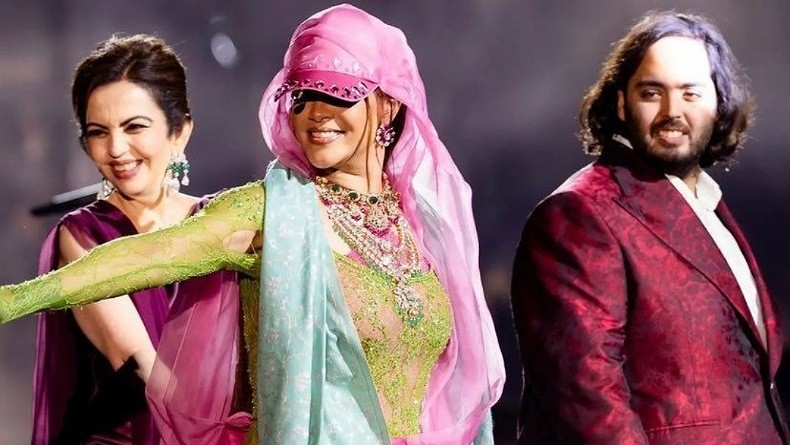 Tampil di Pesta Pernikahan Anak Pengusaha India, Rihanna Dibayar Rp141 Miliar 