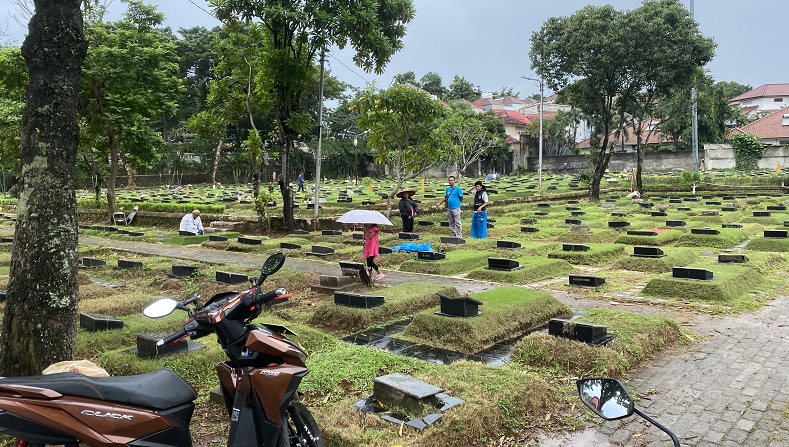 TPU Jeruk Purut Mulai Didatangi Peziarah jelang Ramadan