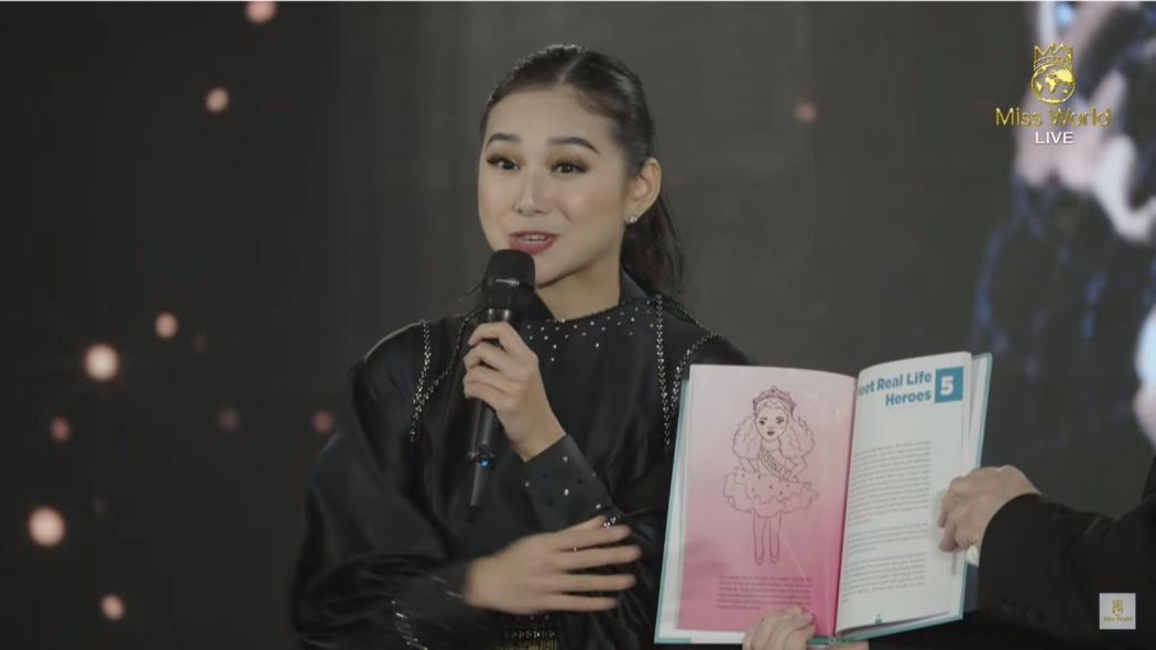 Tampil Memukau di Gala Dinner Miss World 2024, Audrey Vanessa Ungkap Kisah Para Survivor Kekerasan