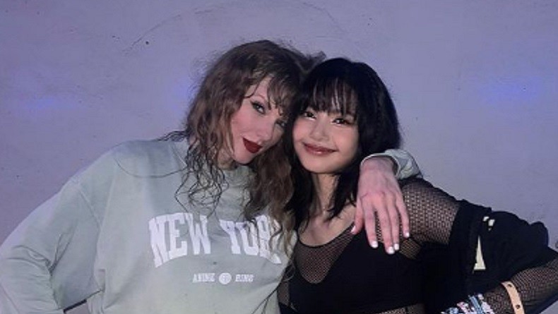 Keseruan Lisa BlackPink Nonton Konser Taylor Swift, Sempat Foto Bareng!