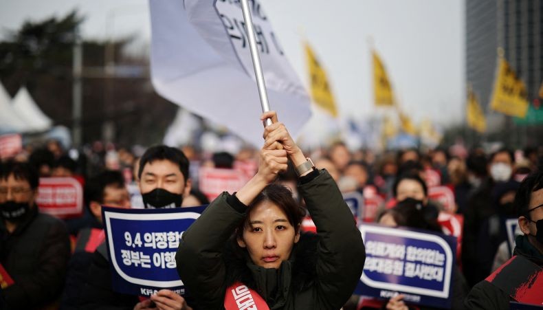 Aksi Mogok Ribuan Dokter di Korsel, Petugas Bakal Sweeping Rumah Sakit