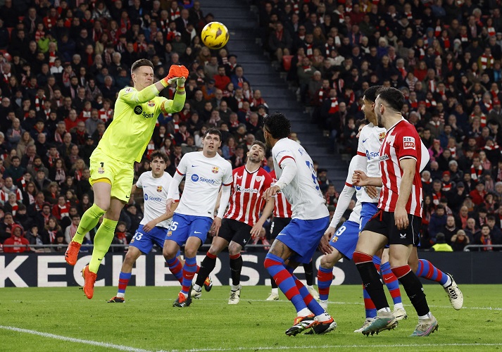 Marc-Andre Ter Stegen Blak-blakan Kritik Ambisi Barcelona usai Ditahan Athletic Bilbao