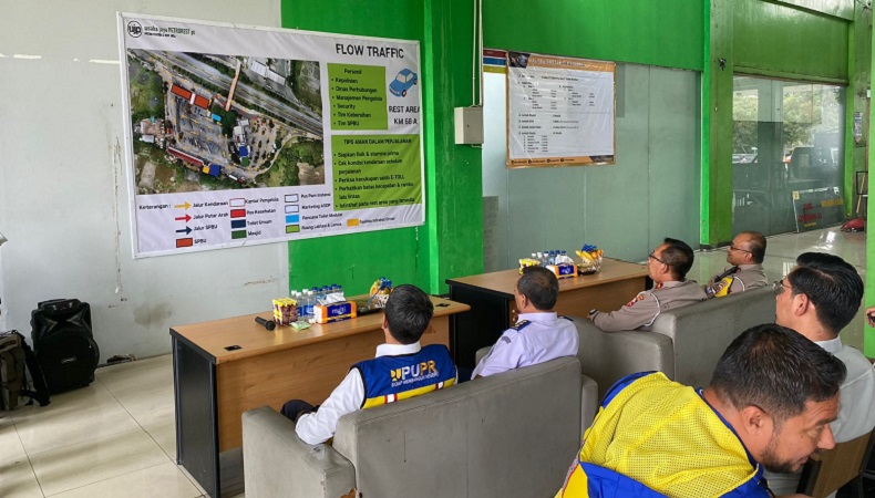 Polisi Siapkan Skema Delay Sistem di Rest Area Tol Jakarta-Merak saat Mudik Lebaran 2024