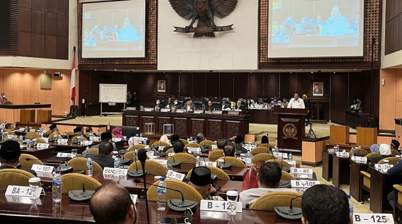 Sidang Paripurna, DPD Sepakat Bentuk Pansus Kecurangan Pemilu 2024