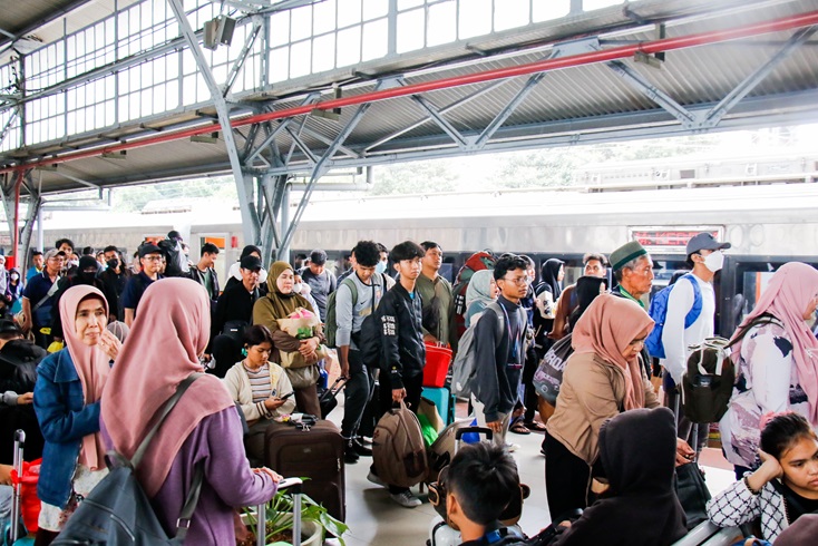 3,6 Juta Tiket Kereta Lebaran 2024 Ludes Terjual, Ini 10 Rute Favoritnya