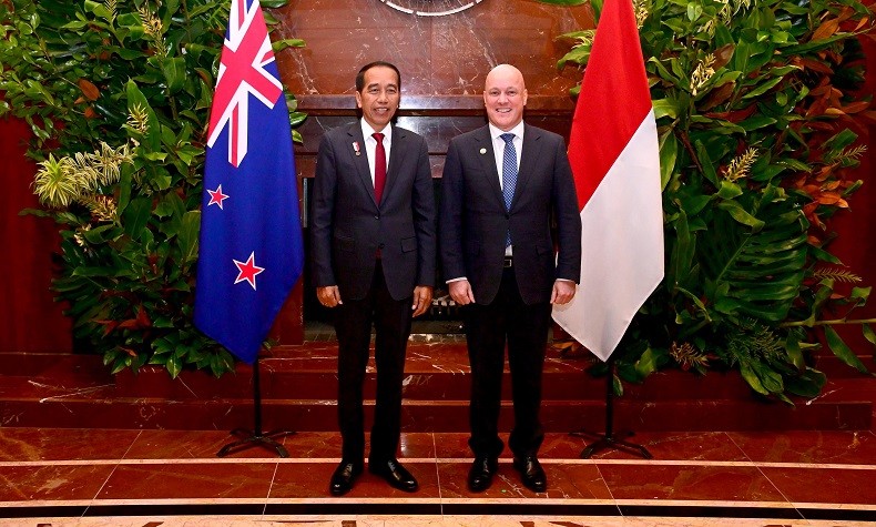 Bertemu PM Selandia Baru, Presiden Jokowi Ingin Tingkatkan Kerja Sama di Pasifik