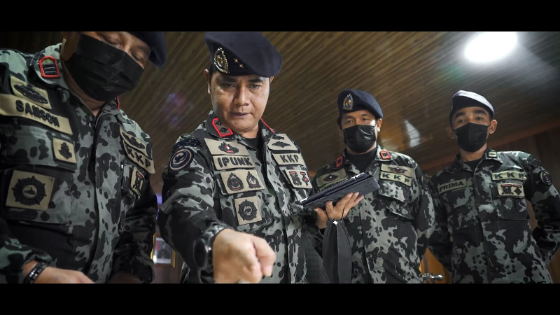 KP HIU 16 KKP Amankan KIA Ilegal Berbendera Malaysia di Selat Malaka