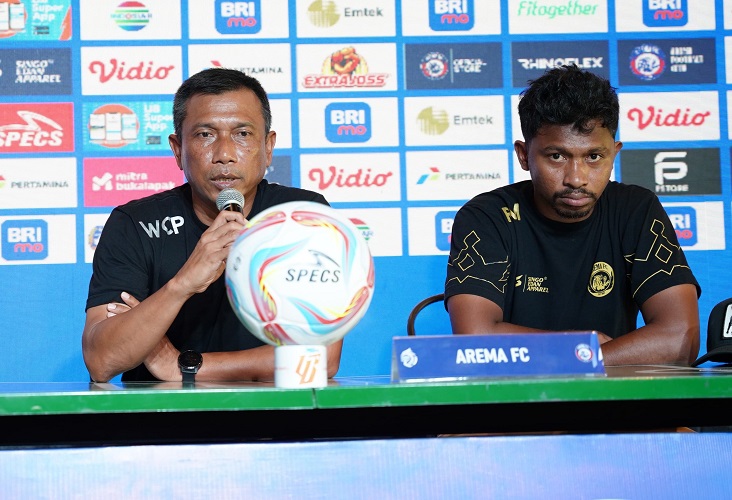 Arema Vs Bhayangkara: Singo Edan Cari Kemenangan Keempat Beruntun di Era Widodo C Putro