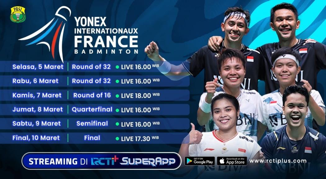 Jadwal dan Link Live Streaming French Open 2024 di RCTI+ SuperApp!