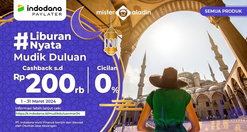 Mudik Makin Berkesan dan Banyak Berkah bersama Mister Aladin