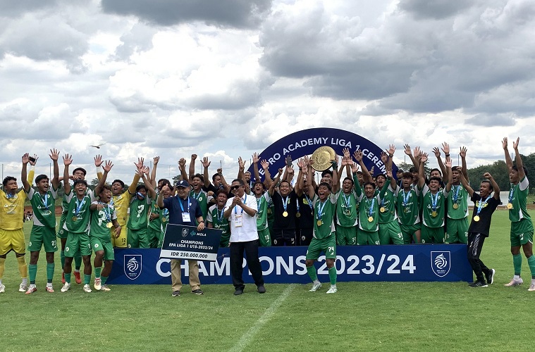 Hasil Final EPA Liga 1 U-16 & U-18: Borneo FC U-16 dan PSS Sleman U-18 Juara!