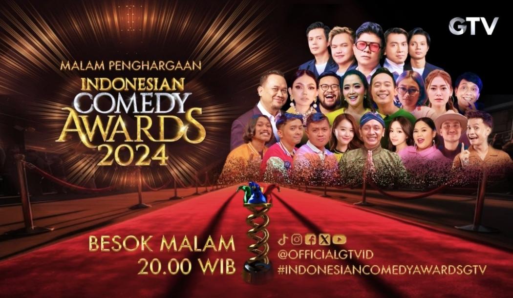Besok! Jangan Lewatkan Malam Penghargaan Komedian Jempolan