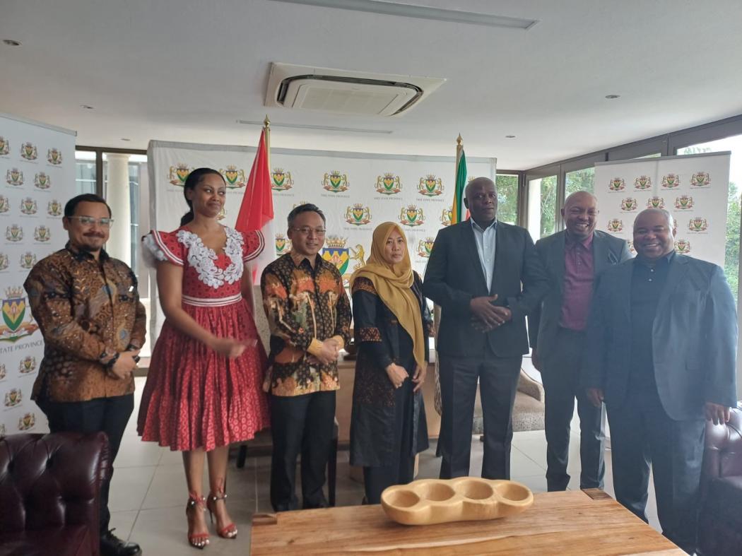 Konjen RI Cape Town Perkuat Kerja Sama  Bisnis dan Pendidikan dengan Provinsi  Free State Afsel