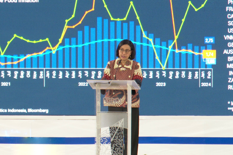 Hadiri BRI Microfinance Outlook 2024, Menkeu Apresiasi Keberadaan AgenBRILink