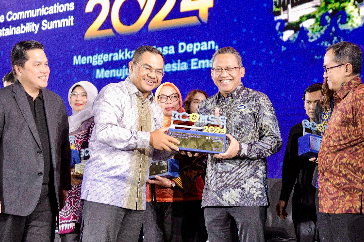 Pegadaian Raih Penghargaan Kategori Sustainability di Ajang BCOMSS 2024