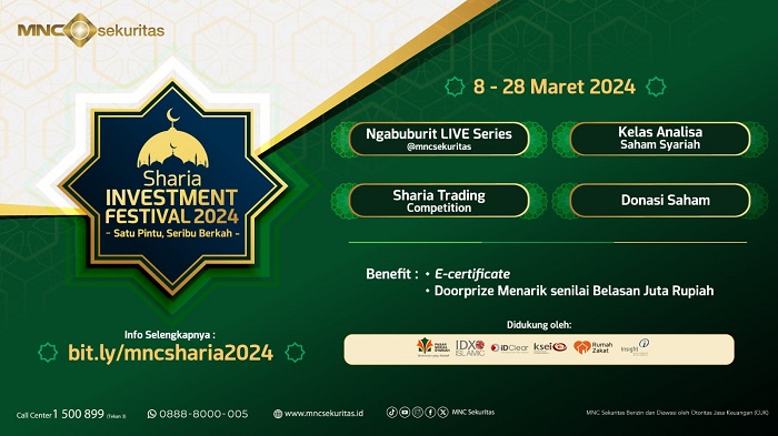 MNC Sekuritas Gelar MNC Sharia Investment Festival 2024 untuk Sambut Ramadan