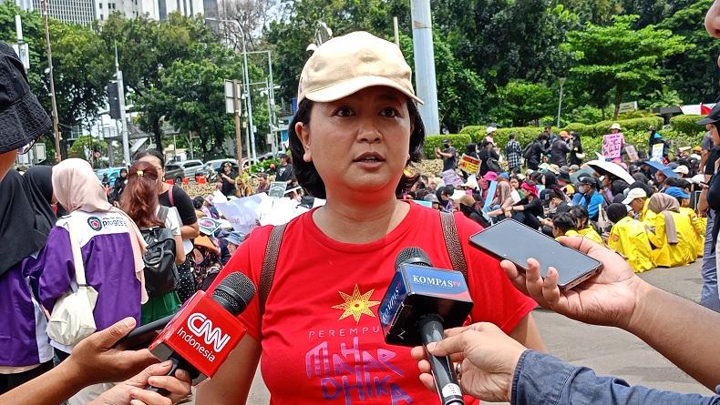 Aliansi Perempuan Indonesia Geruduk Istana, Tuntut Demokrasi dan Supremasi Hukum Ditegakkan