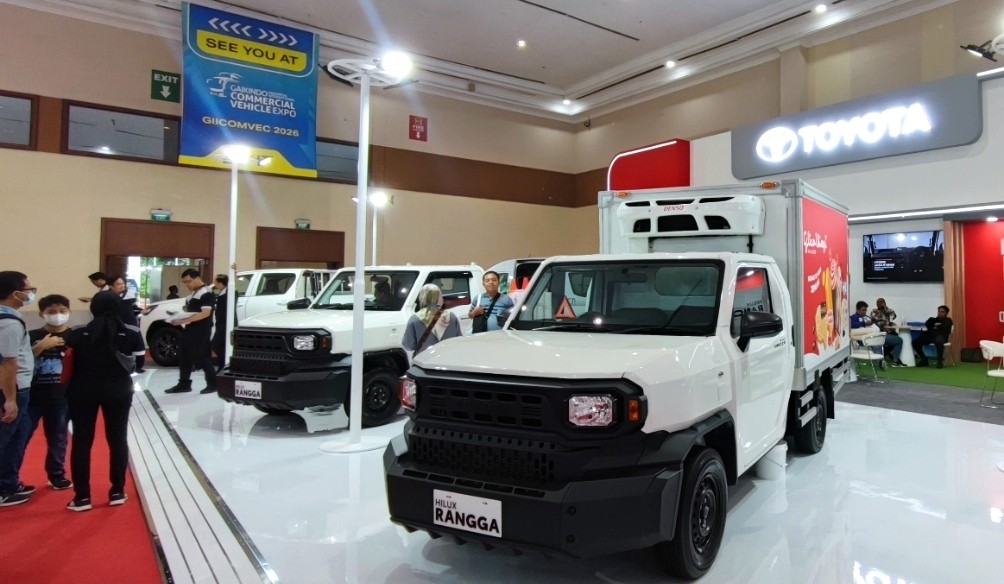 Sasar Mobil Komersial, Toyota Boyong Hilux Rangga di Giicomvec 2024