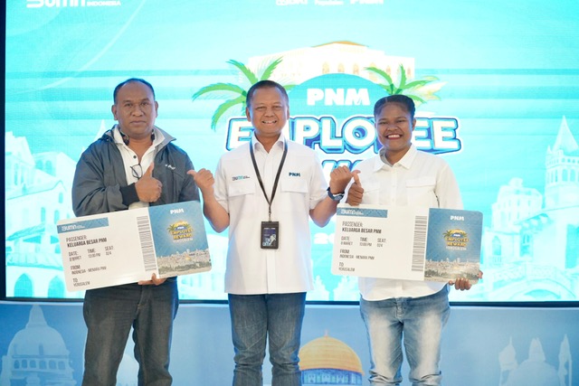 PNM Apresiasi Karyawan Berprestasi, Beri Paket Wisata Religi ke Yerusalem