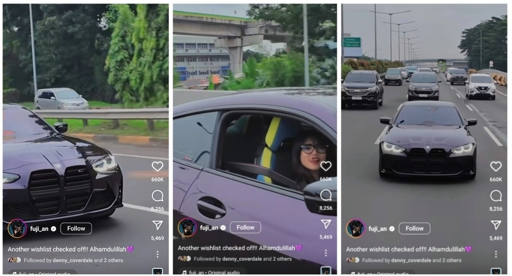 Fuji Pamer Mobil Baru Dijajal di Jalan Tol, tapi Tanpa Pelat Nomor